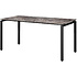 Стол письменный Millwood Лофт Сиэтл (ДТ-5), 1600х700 мм, сосна пасадена, черный