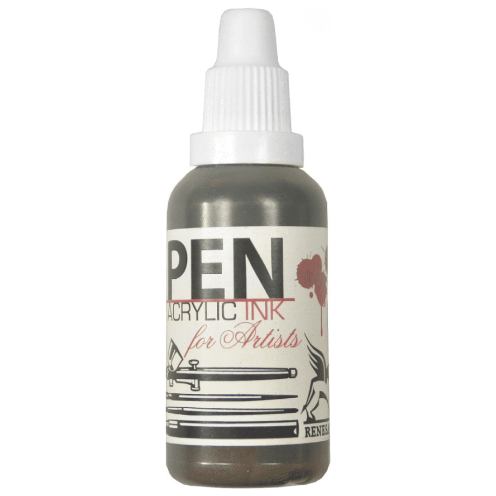 Акрил жидкий "Acrilic Ink", 12 кислотный зеленый
