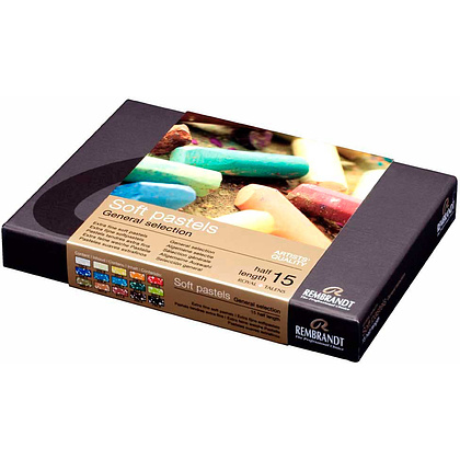 Набор мягкой пастели "Rembrandt Half Pastel" начальный, 15 цветов - 3