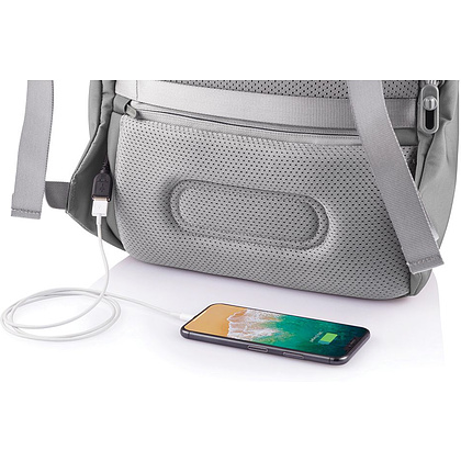 Рюкзак "Bobby Soft", серый - 9