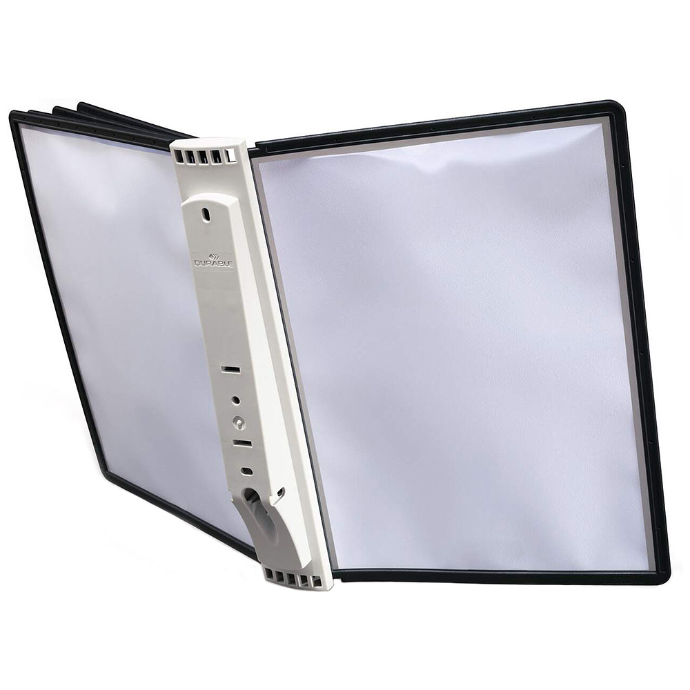 Стойка информационная настенная "Sherpa Wall 5", A4, черный