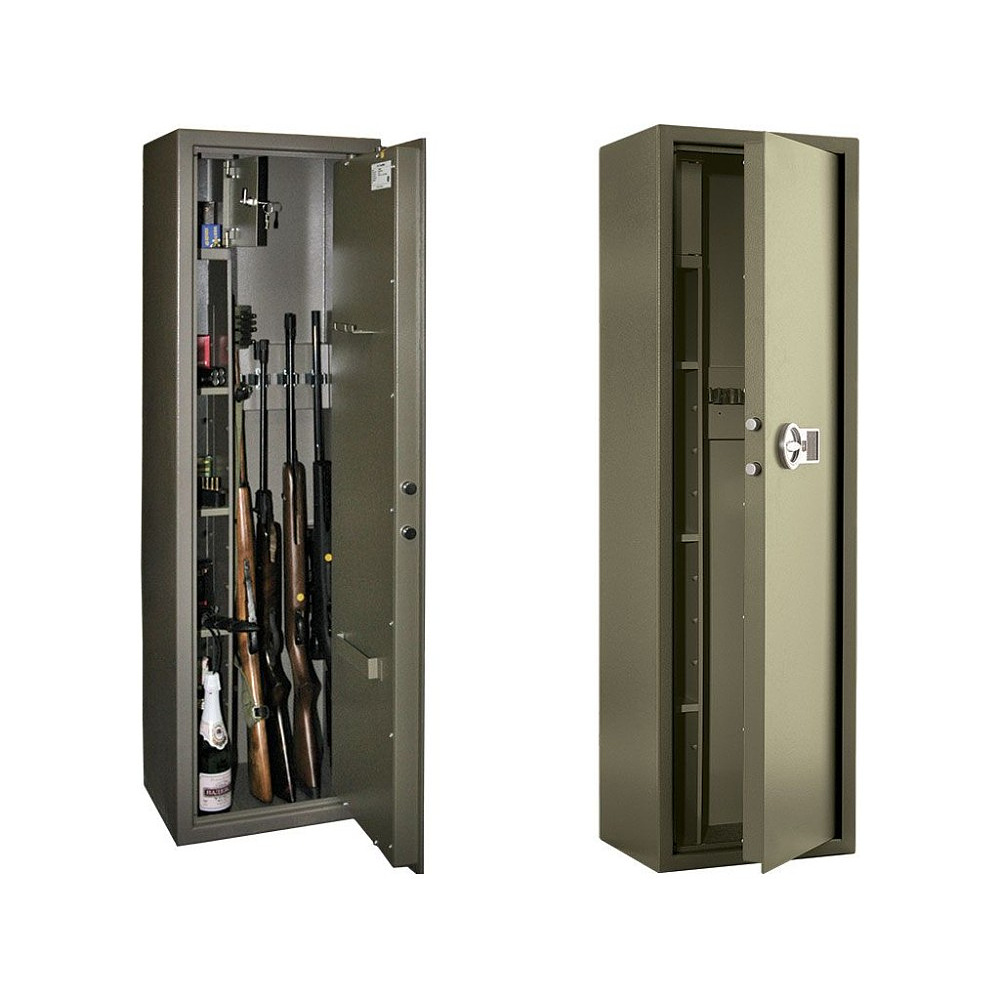 Сейф оружейный Сафари EL (4 ружей), 1500x450x350 мм