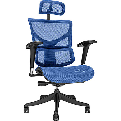 Кресло для руководителя "Ergostyle Sail", синий