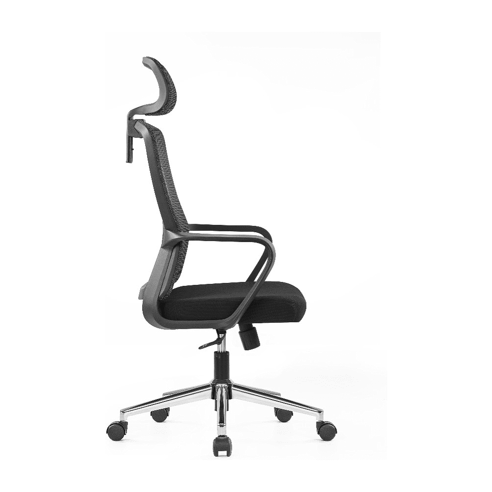 Кресло для руководителя SitZone U-060A, сетка, ткань, черный, - 30% - 3