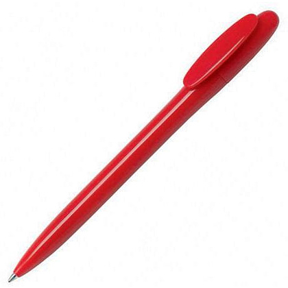 Ручка шариковая автоматическая "Bay С", 1.0 мм, красный, стерж. синий