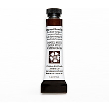 Краски акварельные Daniel Smith, прозрачный коричневый оксид, 5 мл, туба