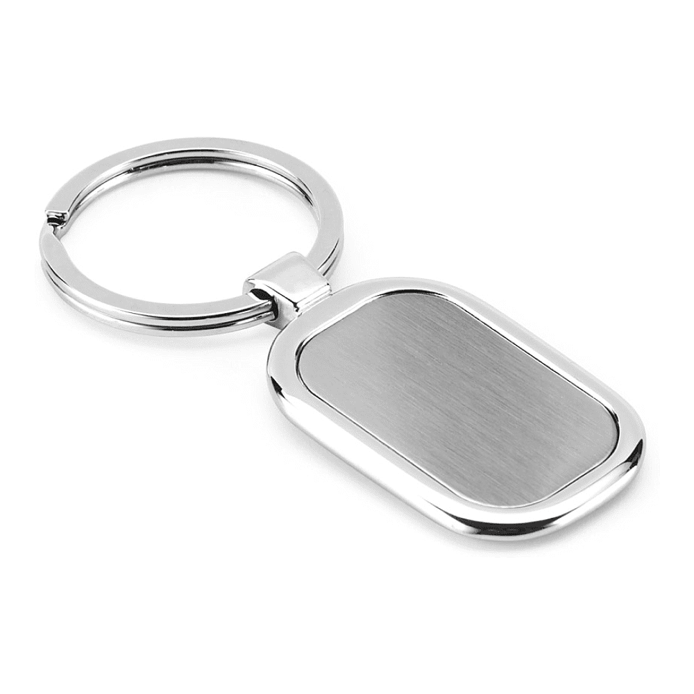 Брелок "Zabel", серебристый