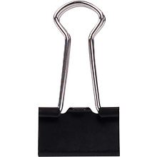 Зажим для бумаг "Deli", 19 мм, 12 штук, черный