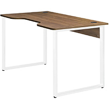 Стол компьютерный игровой Millwood Лофт Гонконг (ДТ-3), 1200x700 мм, дуб табачный крафт, белый