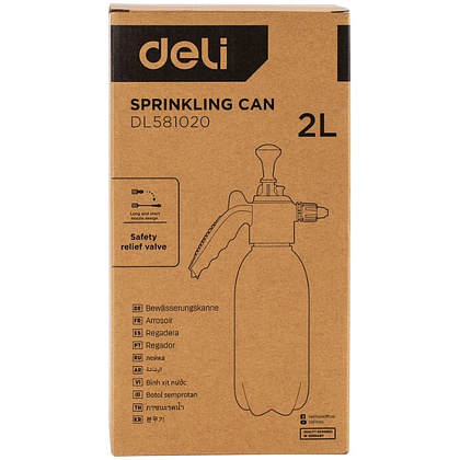 Опрыскиватель Deli GS EDL581020, помповый, 2 л, голубой - 8