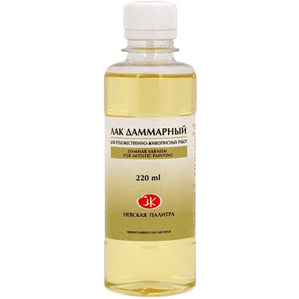Лак даммарный "Невская Палитра", 220 мл