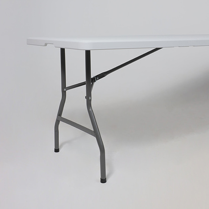 Стол складной Table AKS тип 1, 2400х760х740 мм, пластик, белый - 5
