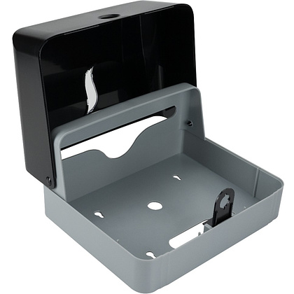 Диспенсер для полотенец листовых BXG-PD-8228B, пластик, черный - 3