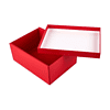 Коробка картонная, 220х160х95 мм, красный - 6
