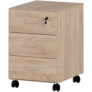 Коллекция Столица тумба мобильная С-032/1, 400х500х576 мм, дуб сонома