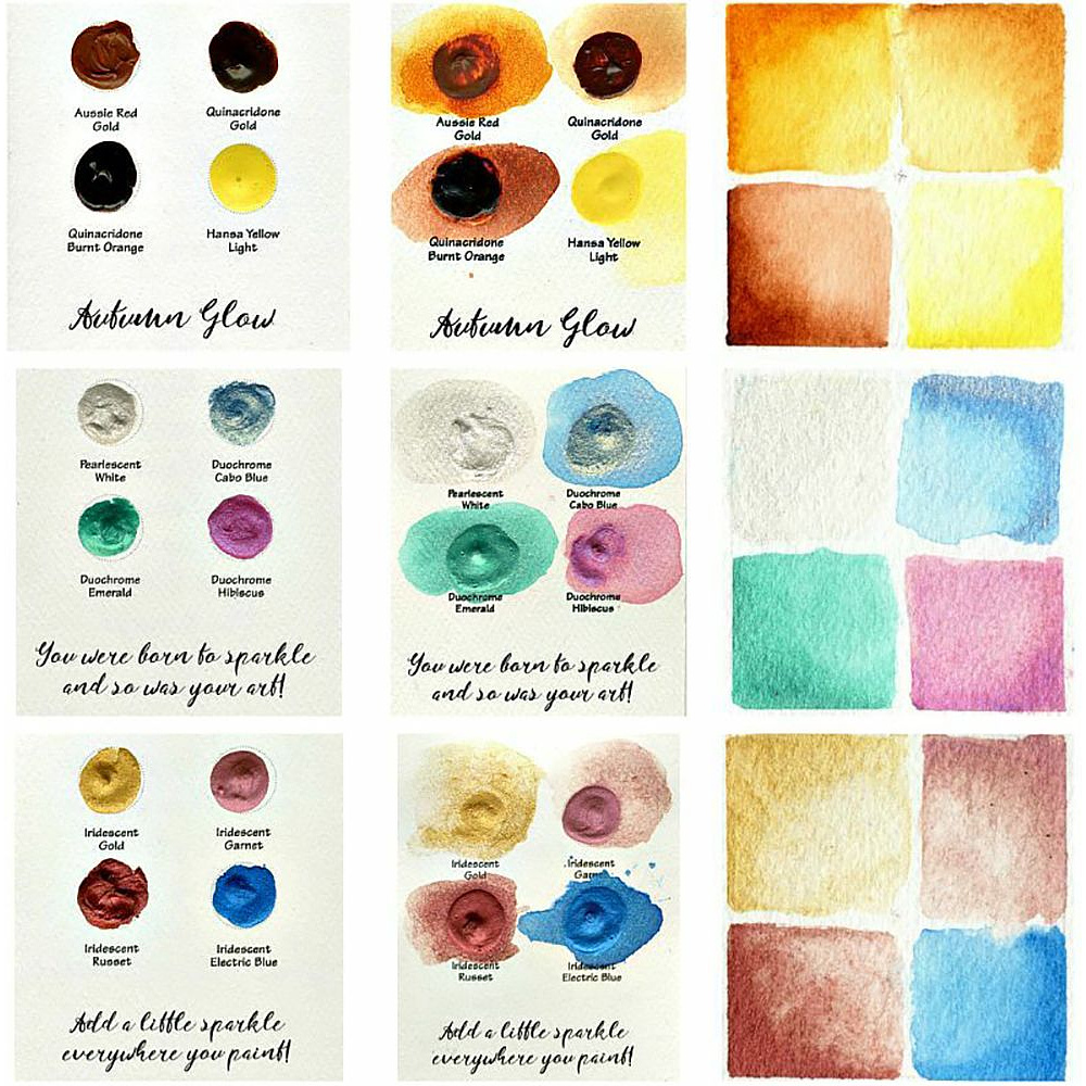 Набор цветовых карт Daniel Smith "Watercolor confetti", 36 цветов - 5