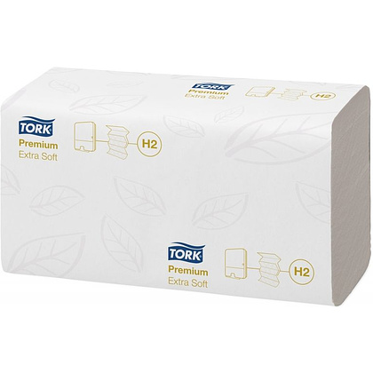 Полотенца бумажные TORK "Xpress Premium", Н2, 2 слоя, 100 листов