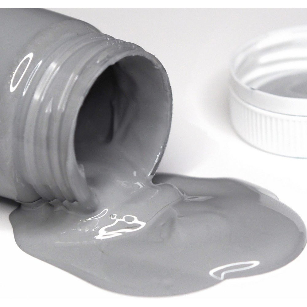 Краска акриловая глянцевая "Декола", 825 нейтрально-серая, 50 мл., банка - 3