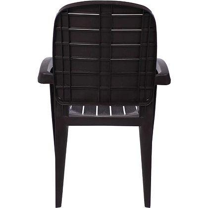 Кресло садовое "Прованс", пластик, шоколадный - 5