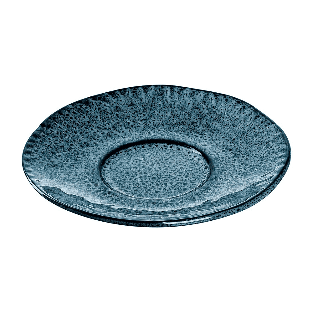 Тарелка керамическая "Matera", 15 см, голубая