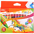 Мелки восковые Deli "ColorRun JUMBO size", 12 цветов, ассорти
