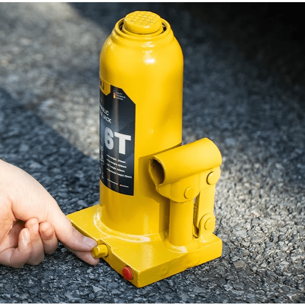 Домкрат бутылочный Deli YS EDQ71006, 6 т - 5