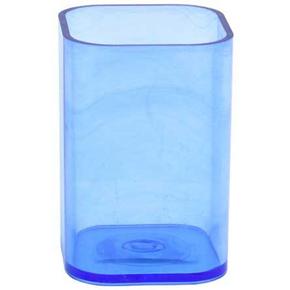 Подставка "Карандашница", 70x70x100 мм, синий