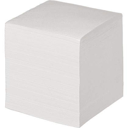 Бумага для заметок "Attache Economy", 90x90x90 мм, белый