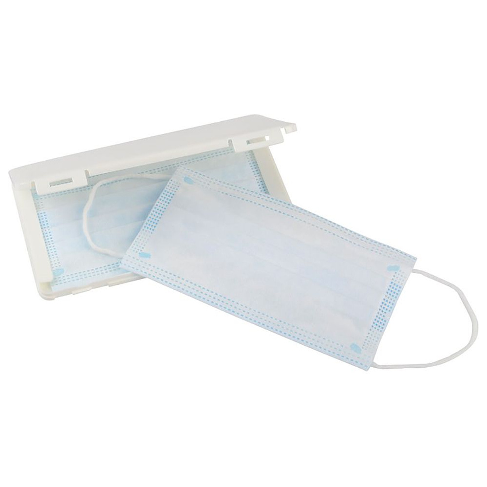 Футляр для защитных масок "Mask Protect", пластик, белый - 3