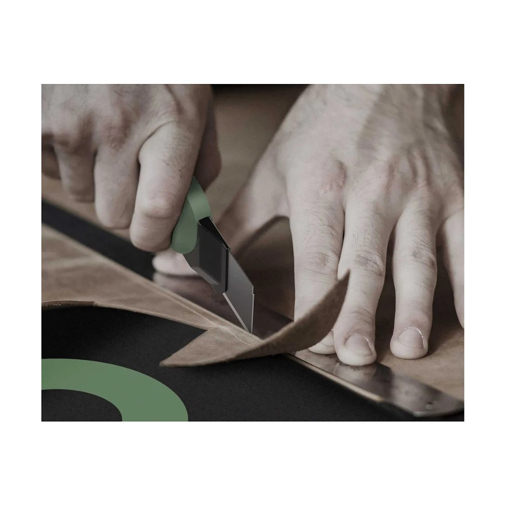 Нож универсальный "Deli Home", 18 мм, зелёный - 7