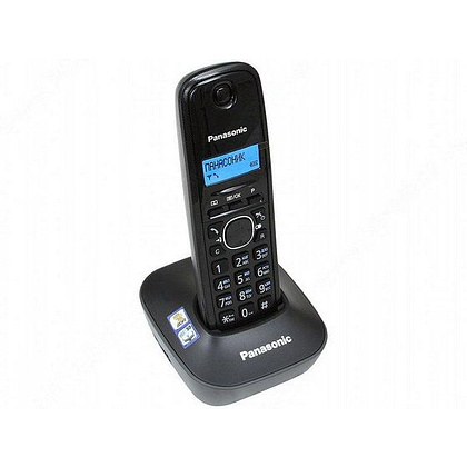 Беспроводной телефон Panasonic "Dect KX-TG1611RU", серый - 2