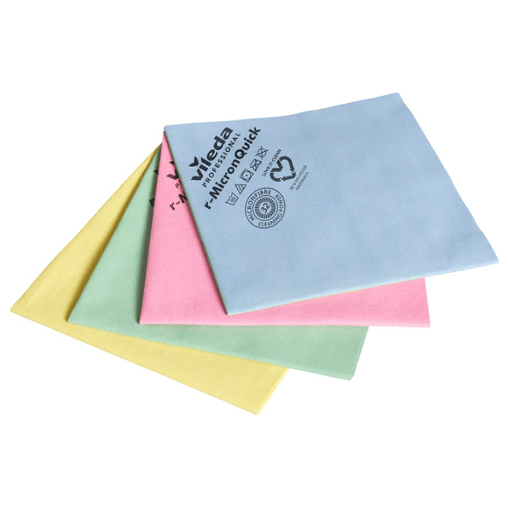 Салфетка из микроволокна "р-МикронКвик", 38х40 см, красный, 5 шт./уп. - 3