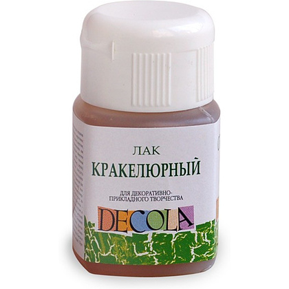 Лак кракелюрный "Декола", 50 мл.