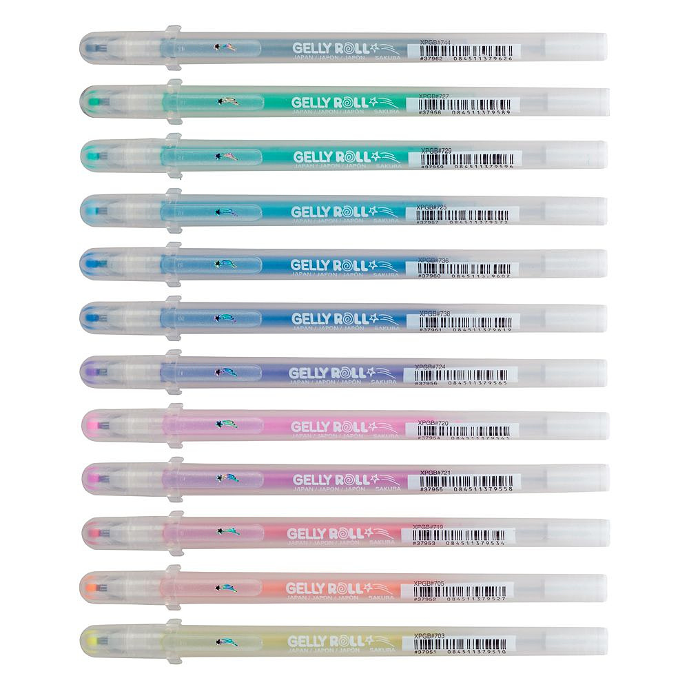 Набор ручек гелевых "Gelly Roll Stardust", 12 шт. - 3