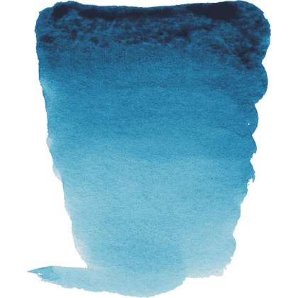 Краски акварельные "Rembrandt", 522 бирюзовый синий, кювета - 2