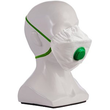 Респиратор Лепесток-40А СБ кл с клапаном выдоха FFP2, угольный фильтр, 1 шт/упак