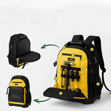 Рюкзак Deli YS DL586122, 350x200x470 мм, 12 карманов, ткань Oxford