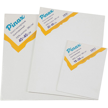 Холст на картоне "Pinax", 60x70 см, хлопок, 280 г/м2