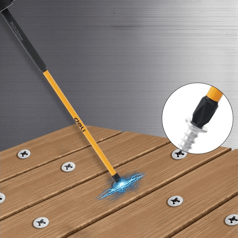 Бита Deli YS EDL251200, ударная, 10 шт., PH2 x 200 мм - 4