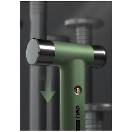 Молоток Deli HS EHT7008C, 0,25 кг, Soft Touch, оранжевый - 10