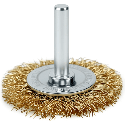 Щетка для дрели Deli YS EDH-GSS075-E3, плоская, проволочная