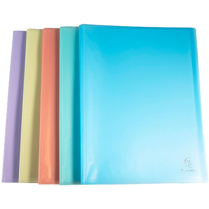 Папка c файлами "Chromaline Pastel", 40 карманов, ассорти - 9