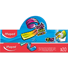 Линейка "Twist'N Flex Animals", 15 см, пластик, ассорти