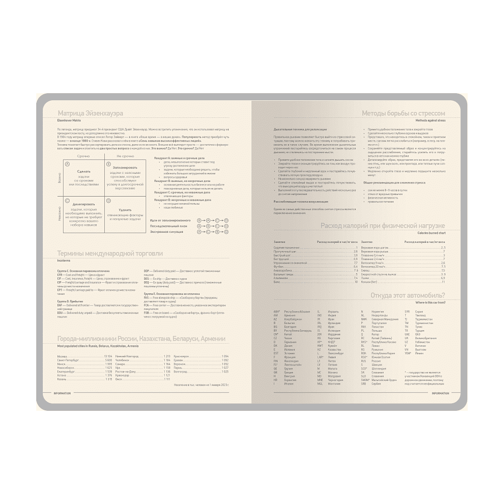 Ежедневник недатированный «Megapolis Slim flex», А5, 256 страниц, серый, срез серый - 6