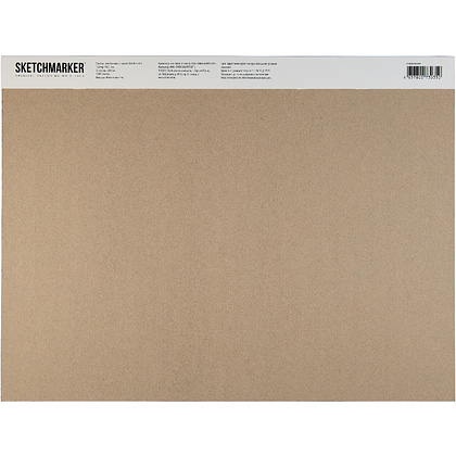 Блок бумаги для акварели "Sketchmarker", А3, 300 г/м2, 10 листов, мелкозернистая - 4