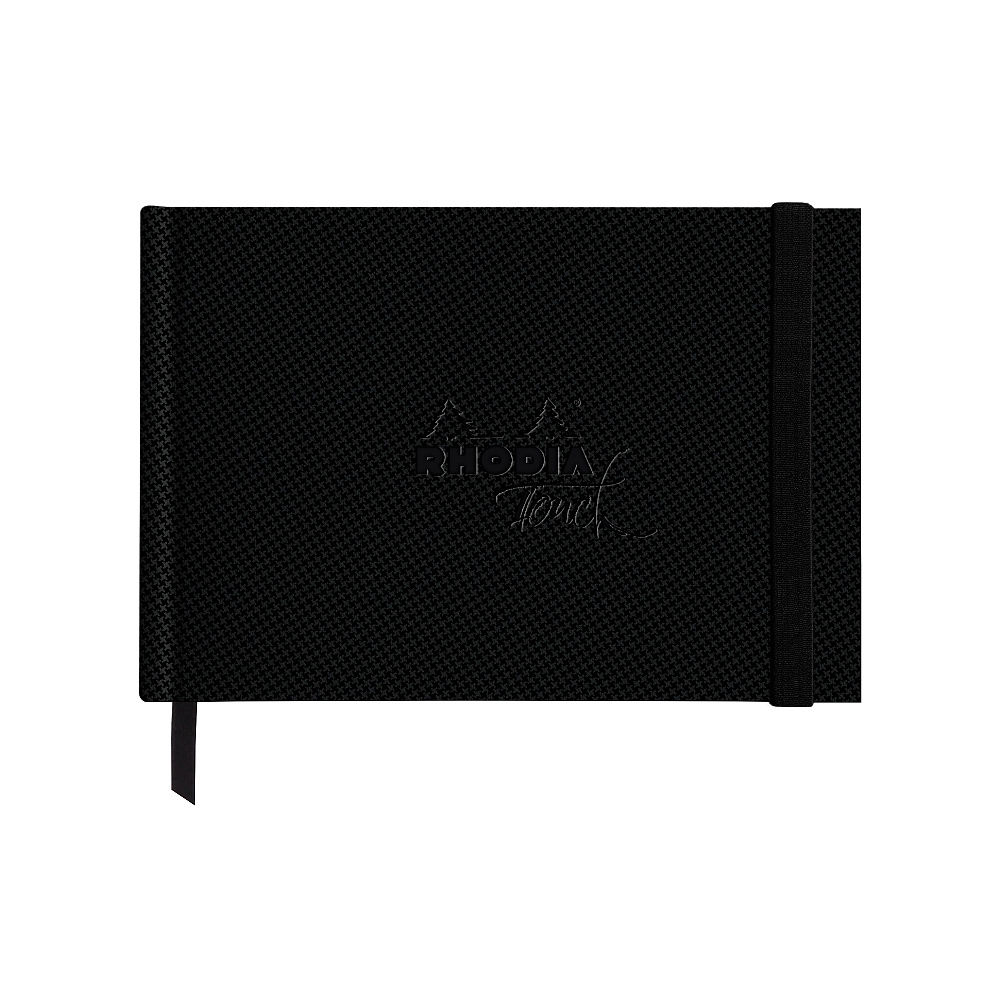 Скетчбук "Rhodia Touch", 300 г/м2, 14.8x10.5 см, 20 листов, черный