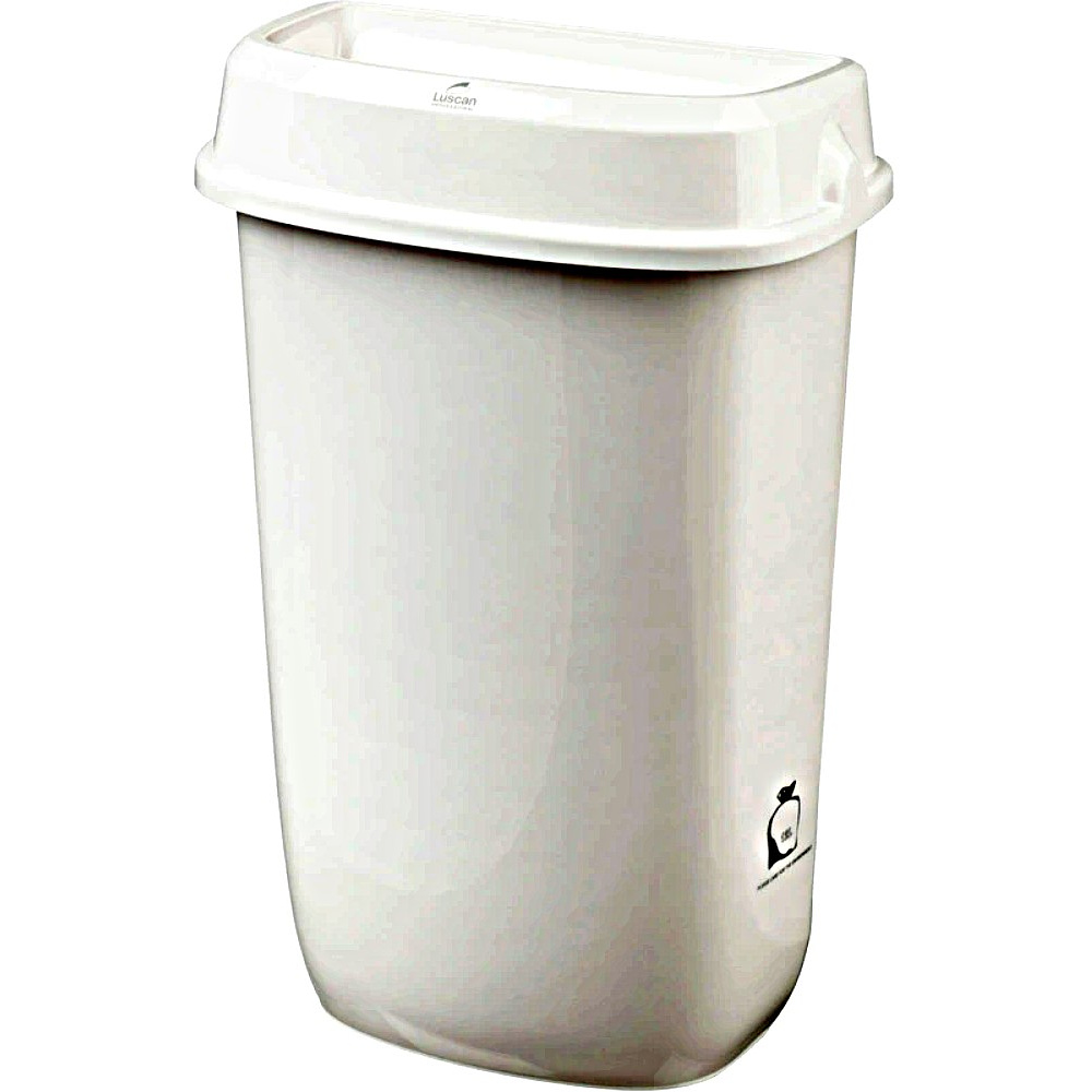 Корзина для мусора Luscan Prof Etalon, 12 л, белый