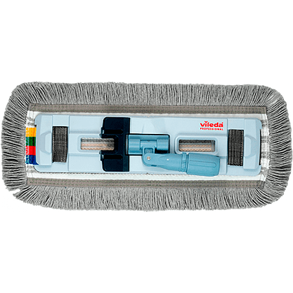 Насадка комбинированная VILEDA "ТриоПлюс УльтраСпид Про", 40 см, серый, белый - 3