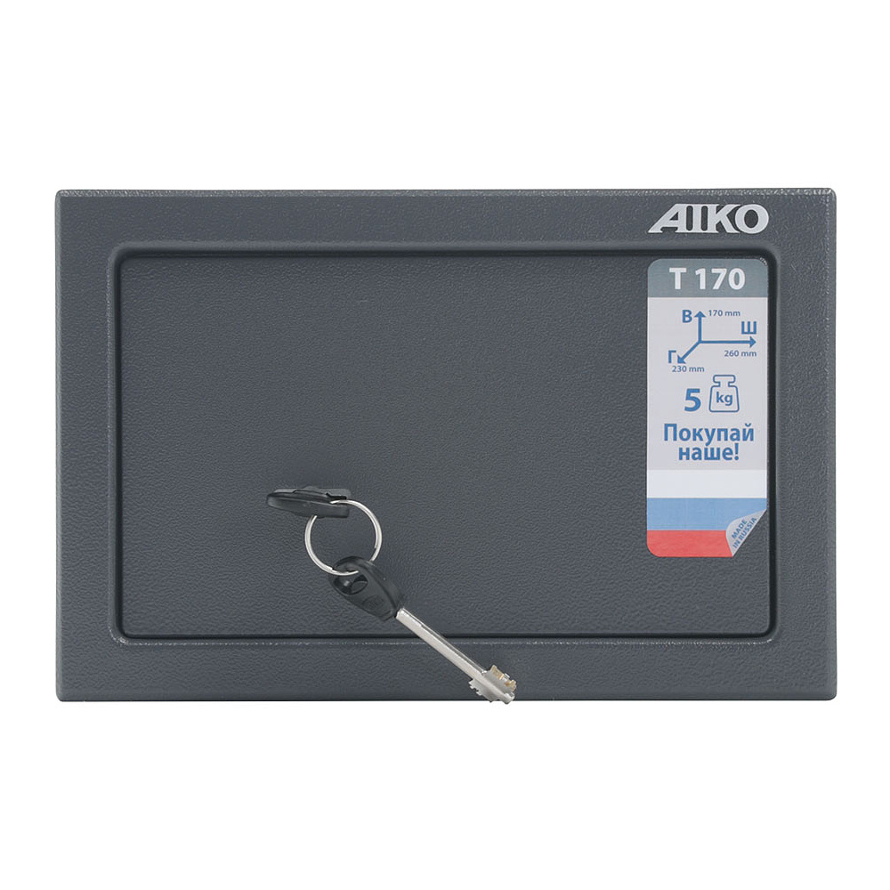 Сейф мебельный AIKO T-170 KL, 170x260x230 мм - 5