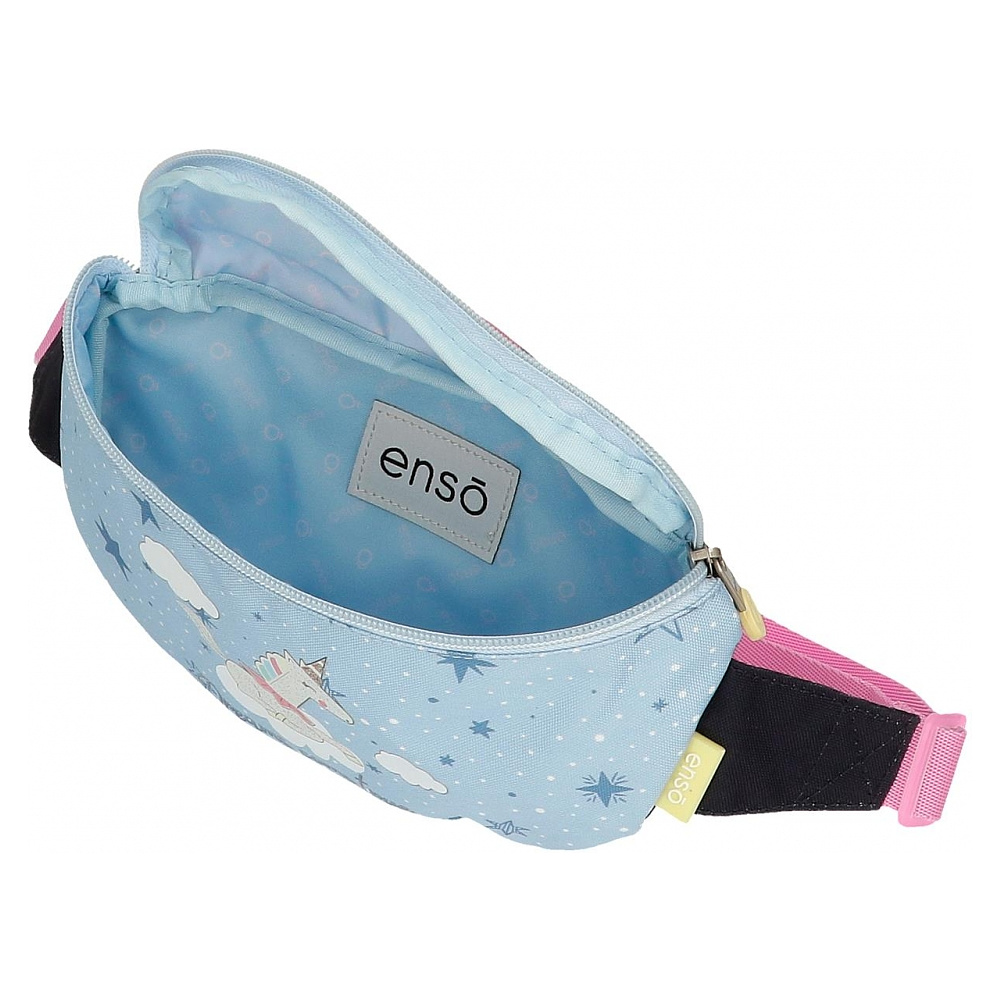 Сумка поясная Enso "Dreams come true", розовый, голубой - 3